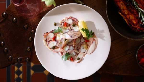Carpaccio z ośmiornicy
